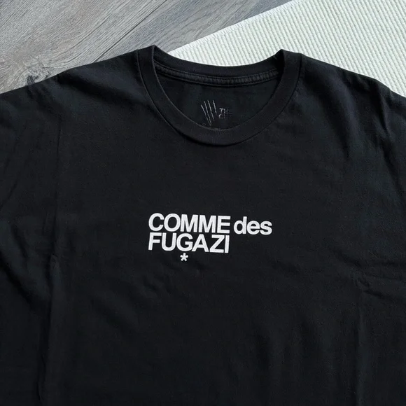 Rare SSUR COMME des FUGAZI Black T-shirt - Picture 2 of 3